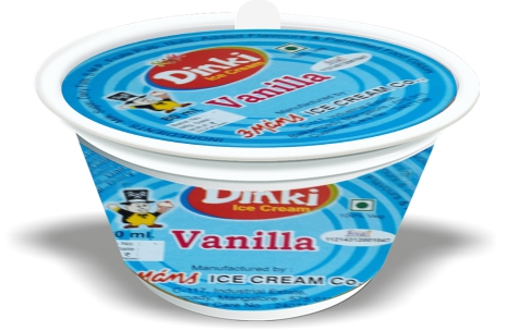 Dinki Vanilla Cup Ice Cream